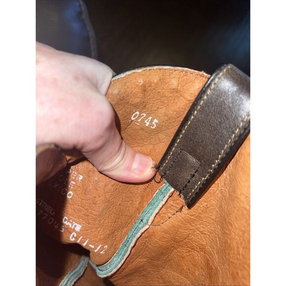 Dan Post Vtg. Bluebird Snip Toe Leather Western Cowboy Boots DP3544 Womens 7 M - Picture 12 of 15